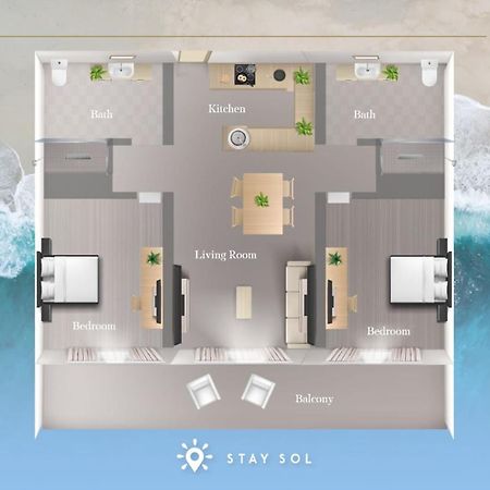 הוליווד Apartment With Bay View Balcony - Pool - Up To 6 - Gym מראה חיצוני תמונה