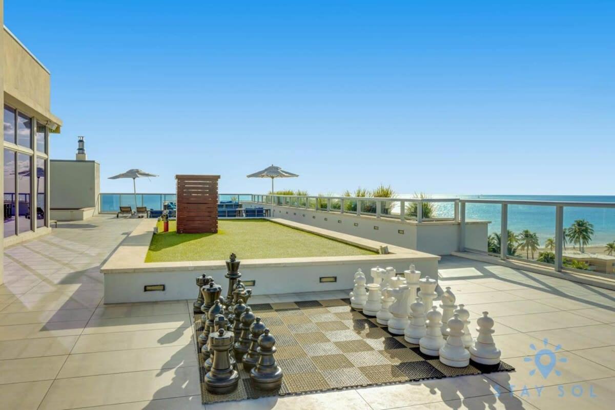 הוליווד Apartment With Bay View Balcony - Pool - Up To 6 - Gym מראה חיצוני תמונה