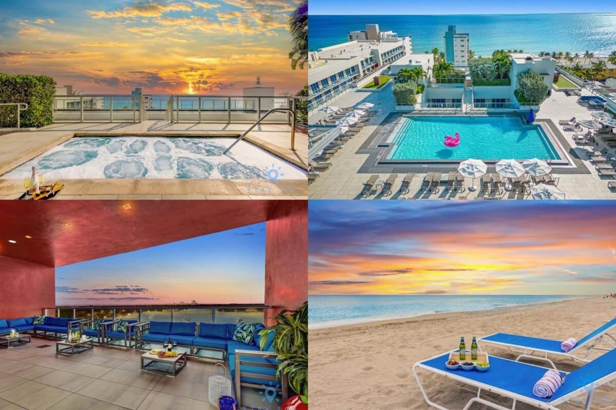 הוליווד Apartment With Bay View Balcony - Pool - Up To 6 - Gym מראה חיצוני תמונה